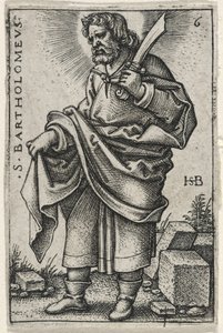 Heiliger Bartholomäus, 1541-46 von Hans Sebald Beham