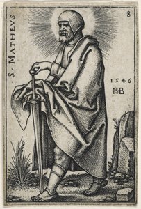 Heiliger Matthäus, 1541-46 von Hans Sebald Beham