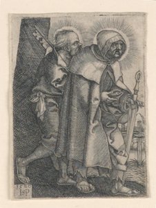 Heiliger Petrus und Heiliger Paulus von Hans Sebald Beham