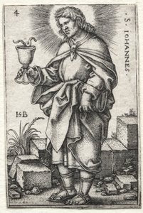 St. Johannes, 1545-1546 von Hans Sebald Beham
