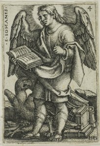 St. Johannes, aus Die vier Evangelisten