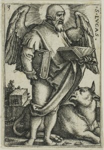 St. Lukas, aus Die vier Evangelisten