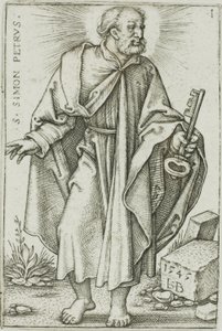 St. Peter, Platte 1 aus Die zwölf Apostel