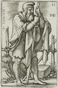 St. Simon, Platte 11 aus Die zwölf Apostel