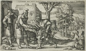 Die Abreise des verlorenen Sohnes, Platte eins aus Die Geschichte des verlorenen Sohnes