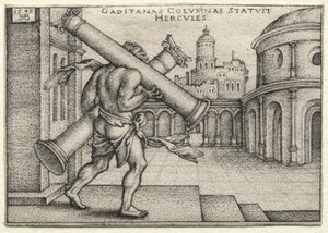 Die Arbeiten des Herkules: Herkules und die Säulen von Gades