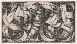 Der kleine Spaßmacher von Hans Sebald Beham