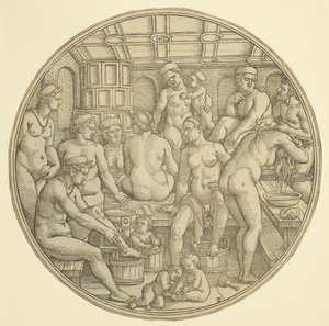 Das Frauenbad von Hans Sebald Beham