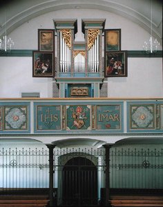 Orgel im Kreuzgang, ca. 1641