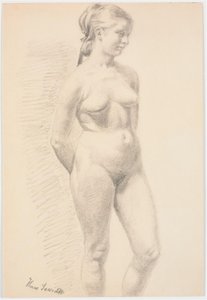 Stehendes weibliches Modell von Hans Smidth