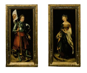 Heiliger Georg und Heilige Katharina von Hans Suess Kulmbach
