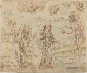 Maria und Johannes vor dem Schmerzensmann von Hans Süss von Kulmbach