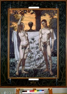 Adam und Eva von Hans Thoma