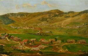 Bernau im Schwarzwald von Hans Thoma