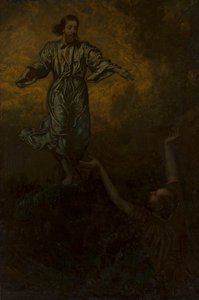 Christus und der heilige Petrus von Hans Thoma