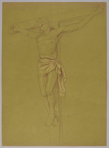 Christus am Kreuz von Hans Thoma