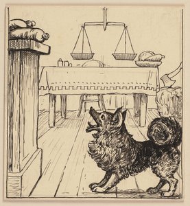 Zeichnung für das Lehrbuch: Tonleitern von Hans Thoma