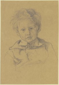 Kinderbildnis des Sohnes von Victor Müller von Hans Thoma