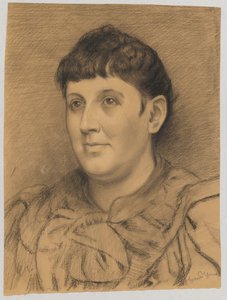 Büste einer Frau von Hans Thoma