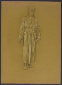 Studie zur Gestalt Christi von Hans Thoma