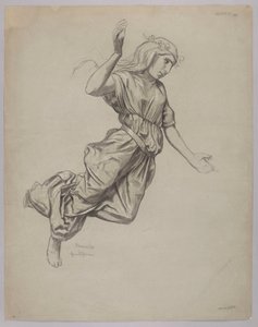 Studie einer weiblichen Figur von Hans Thoma