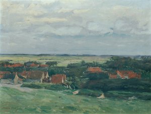Holländische Landschaft von Hans Tichy