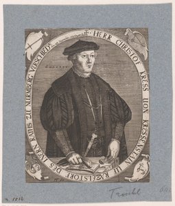 Porträt von Christoph II Kreß von Kressenstein von Hans Troschel