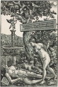 Pyramus und Thisbe, um 1510 von Hans Wechtlin