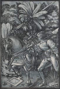 Der Ritter und Landsknecht, um 1512 von Hans Wechtlin