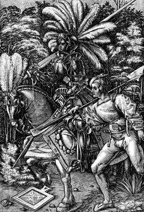 Ritter und Knappe von Hans Wechtlin the Elder