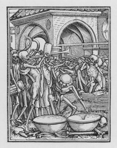 Holbeins Totentanz: Ein Friedhof