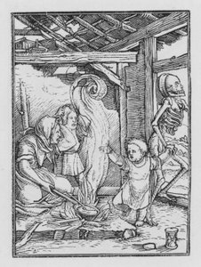 Holbeins Totentanz: Das Kind von Hans after Holbein the Younger