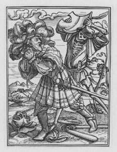 Holbeins Totentanz: Der Graf von Hans after Holbein the Younger