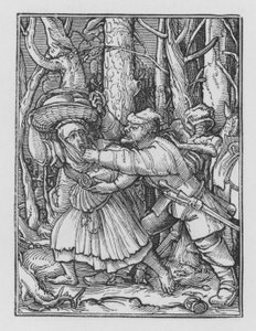 Holbeins Totentanz: Der Räuber von Hans after Holbein the Younger