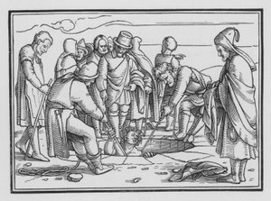 Joseph wird in eine Grube geworfen, Genesis XXXVII, 28