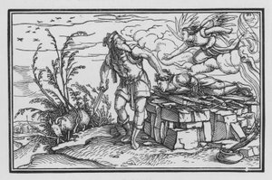 Die Prüfung von Abrahams Glauben, Genesis XXII, 10