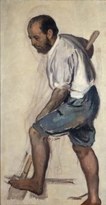 Grabender Mann. Studie zu den Fresken in der Zoologischen Station Neapel von Hans von Marées
