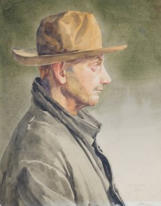 Selbstporträt, 1920 von Hardie William Hay