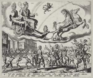 Sol, die Sonne von Harmen Jansz. Muller