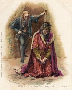 Hamlet konfrontiert den schuldigen Claudius
