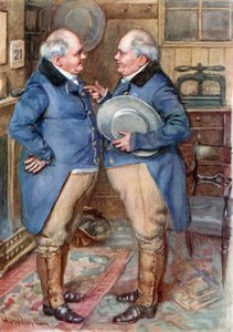 Die Brüder Cheeryble von Harold Copping