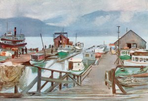 Der Fischmarkt, Vancouver, die Moskitoflotte