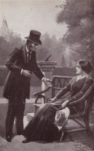 Illustration für Das Geheimnis von Edwin Drood von Charles Dickens (Lithografie)