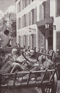 Illustration für Vanity Fair von William Makepeace Thackeray