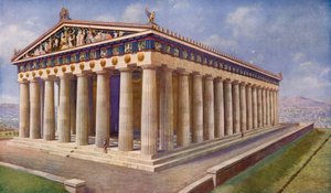 Der Parthenon, strahlendes Diadem von Athen und Schatzkammer unvergleichlicher Statuen von Harold Oakley