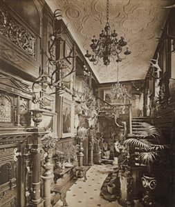 Die Halle, Wickham Hall, Kent, 1897