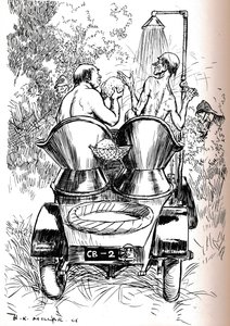 Hitzewetter-Tipps für Autofahrer, 1906