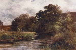Der Wey bei Hankley Common, nahe Tilford von Harold Sutton Palmer