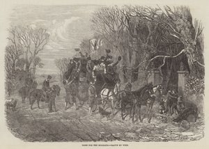 Zuhause für die Feiertage von Harrison William Weir