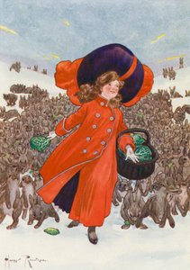 Ein Mittelpunkt der Aufmerksamkeit von Harry (1878-1950) Rountree